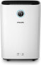 Philips 2-in-1 Air Purifier and Humidifier Series (App Connectivity), White, Black, White, AC2729/10