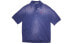 Фото #1 товара Поло мужское Acne Studios FW21 BL0271-135 с вышивкой бледно-синего цвета