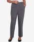 ფოტო #1 პროდუქტის Petite Worth Avenue Comfort Elastic Back Medium Length Pants