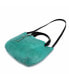 ფოტო #27 პროდუქტის Women's Genuine Leather Dip Dye Tote