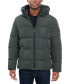 Фото #8 товара Men's Quilted Hooded Puffer Jacket