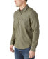 Фото #3 товара Men's Lived-in Long Sleeve Workwear Shirt