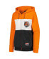 Women's Orange Cincinnati Bengals Color-Block Full-Zip Hoodie