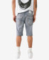 ფოტო #2 პროდუქტის Men's Rocco Flap Super T Skinny Shorts