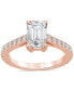 ფოტო #4 პროდუქტის Certified Lab Grown Diamond Engagement Ring (2-1/2 ct. t.w.) in 14k Gold