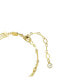 ფოტო #3 პროდუქტის Round Cut, White, Gold-Tone Imber Wide Bracelet