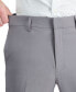 ფოტო #5 პროდუქტის Men's Premium Comfort Slim-Fit Performance Stretch Flat-Front Dress Pants