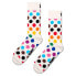 Стильные носки с половинной длиной Happy Socks Pride Dots Белый, 41-46 - фото #1