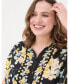 Фото #3 товара Plus Size Cali Citrus Floral Shirt
