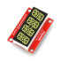 SparkFun Qwiic Alphanumeric Display - white - SparkFun COM-18565