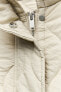 Zw collection quilted jacket with ties