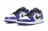 Фото #4 товара Кроссовки женские Nike Air Jordan 1 Low Court Purple White (Белые, Фиолетовые)