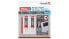 Tesa 77782 - Indoor - Utility hook - Red - White - Adhesive strip - 0.5 kg - Plaster