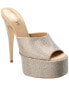 Paris Texas Holly Marina Suede Platform Sandal Women's