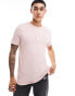 Фото #1 товара AllSaints Brace brushed cotton t-shirt in pale pink