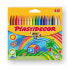 Фото #1 товара Цветные полужирные карандаши Plastidecor 8757712 18 Предметы Разноцветный