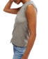 ფოტო #3 პროდუქტის Women's Riley Cotton Raglan-Sleeve Top