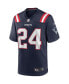 Фото #3 товара Men's Ty Law Navy New England Patriots Game Retired Player Jersey