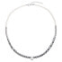 Фото #2 товара Elegant pearl necklace with Preciosa crystals 32065.3