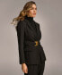 ფოტო #7 პროდუქტის Women's Belted Blazer