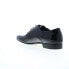 Фото #6 товара Bruno Magli Neo MB2NEOA2 Mens Black Oxfords & Lace Ups Plain Toe Shoes