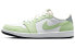 Фото #1 товара Кроссовки Nike Air Jordan 1 Retro Low White Ghost Green Black (Зеленый)