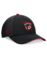 Men's Black Carolina Hurricanes 2024 NHL Draft on Stage Trucker Adjustable Hat