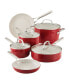 Фото #1 товара Hard Anodized Ceramic Nonstick 10 Piece Set