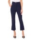 ფოტო #1 პროდუქტის Women's Cropped Twill Slim Pants