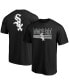 Фото #2 товара Men's Black Chicago White Sox Team Logo End Game T-shirt