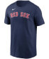 ფოტო #3 პროდუქტის Men's Enrique Hernandez Navy Boston Red Sox Name Number T-shirt