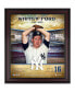 Фото #1 товара Whitey Ford New York Yankees Framed 15" x 17" Hall of Fame Career Profile