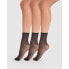 ფოტო #2 პროდუქტის DIM PARIS Beauty Resist 20D Ankle Socks 3 Pairs