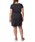 Фото #9 товара Plus Size Pacific Haze™ Short-Sleeve T-Shirt Dress, Created for Macy's