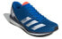Фото #3 товара adidas Adizero Boston 8 低帮 跑步鞋 男款 蓝白黑 / Кроссовки Adidas Adizero Boston 8 EG7895