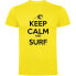 ფოტო #2 პროდუქტის KRUSKIS Keep Calm and Surf Short Sleeve T-shirt short sleeve T-shirt