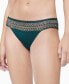 Calvin Klein 286380 Women's Stripe Lace Bikini Underwear QF5875, Size Small