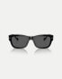 Фото #1 товара Vogue eyewear vo5530s rectangle sunglasses with grey lens in black