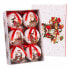 Фото #1 товара Ёлочные шарики Красный Разноцветный бумага Polyfoam 7,5 x 7,5 x 7,5 cm (6 штук)