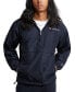 Фото #1 товара Men's Packable Half-Zip Hooded Water-Resistant Jacket