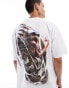 ASOS DESIGN Marvel unisex oversized t-shirt with graphic Venom prints in white