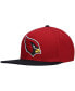 Фото #4 товара Men's Cardinal, Black Arizona Cardinals 2Tone Snapback Hat