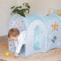 EUREKAKIDS Crawling tunnel and games for babies with 3 balls included