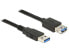 Разъем USB Delock 85056 - 2 м - USB A - USB A - USB 3.2 Gen 1 (3.1 Gen 1) - мужской/женский - черный - фото #2