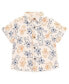 ფოტო #3 პროდუქტის Boys Cotton Gauze Matching Family Outfits Dress & Button Down Shirt & Shorts to (12 Months - 7-8)