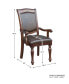 Фото #6 товара Homelegance Compson Dining Room Arm Chair