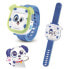 Фото #1 товара Игрушка для детей VTECH My First Pet Kidiwatch Ватч Take Care Of цветной сенсорный экран с 4 играми 21.8x5.6x2.4 см