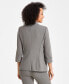 Фото #2 товара Women's Shawl-Collar Open-Front Blazer