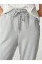 Modal Rahat Pantolon Beli Bağlamalı Cepli