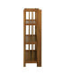 3-Shelf Folding Stackable 27.5" Wide Bookcase